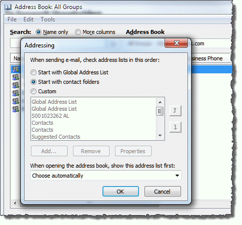 outlook for mac address book